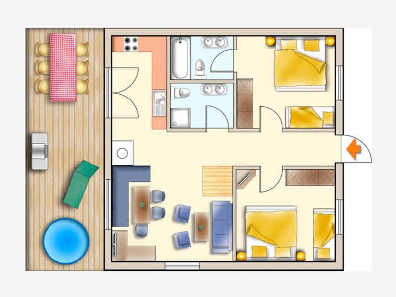 Luxury Chalets Wiesenruh Bichlbach Luaran gambar