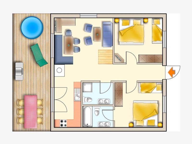 Luxury Chalets Wiesenruh Bichlbach Luaran gambar