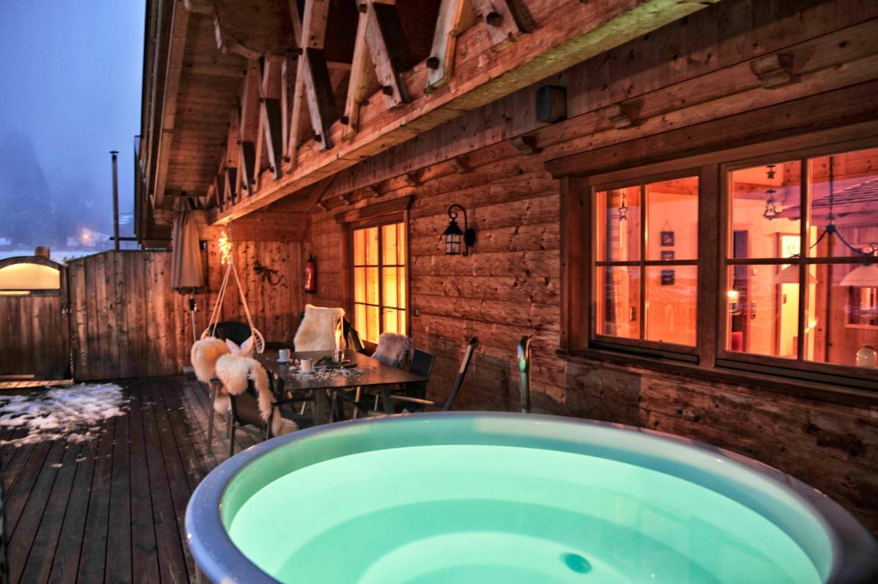 Luxury Chalets Wiesenruh Bichlbach Luaran gambar